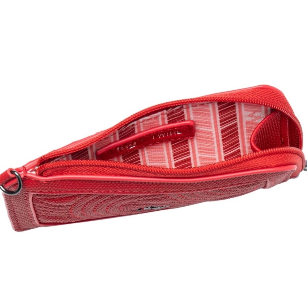 LUG TWIRL Matte Luxe VL RFID Wristlet NWT (Ruby Red) - Picture 3 of 4